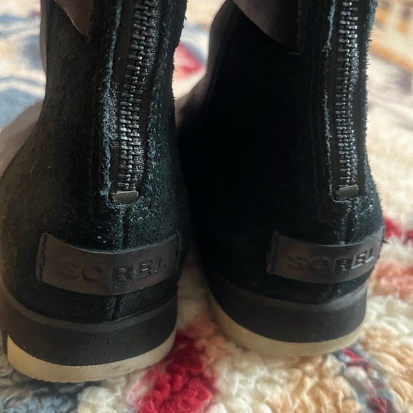 Sorel Leather and Shearling Ankle Boot - Picture 2 of 5